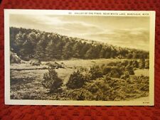 1930'S. VALLEY OF THE PINES. NEAR WHITE LAKE. MONTAGUE, MICHIGAN. POSTCARD J13 picture