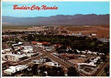 Nevada Postcard: Aerial View Of Boulder City picture