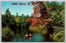 Little Silver Lake New Jersey Peaceful Retreat Posted 1971 Postcard picture