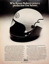 1978 Bell Motorcycle Helmet Kenny Roberts - Vintage Ad picture