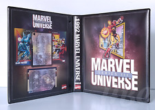 Custom Graphics 1992 MARVEL UNIVERSE SERIES 3 Trading Card Inserts with Binder picture