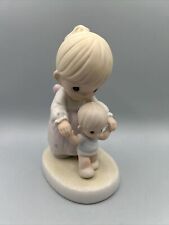 Precious Moments Figurine PM911 One Step At A Time 1991 Members Only  picture
