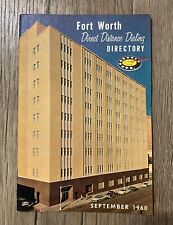 Fort Worth Direct Distance Dialing Booklet Princess Phone Ad Southwestern Bell picture