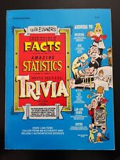 Will Eisner's Incredible Facts, Amazing Statistics  # 1-1ST VG 1974  picture