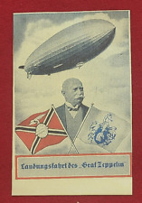 GRAF ZEPPELIN WW2 WWII Nazi Germany Third Reich German Airship  Postcard picture