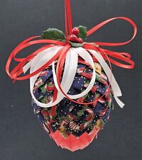 Large Handmade Pinecone Style Ornament Fabric  picture