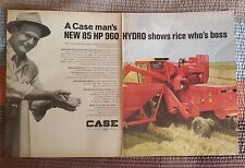 Vintage Case 960 Rice Combine Advertisement Spring 1970 picture