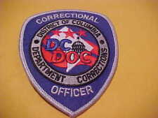DISTRICT OF COLUMBIA D.C. CORRECTIONS POLICE PATCH NEW 4 X 3 INCH NOT A BADGE picture