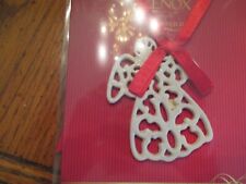 Lenox Christmas Ornaments Angles Charms set of  2  new White picture