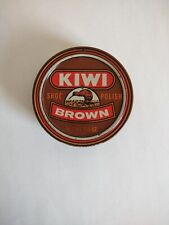 Vintage Kiwi Shoe Polish Tin (Brown) picture
