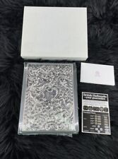 Sterling Silver Leather Photo Album Repousse Angels England Photo New picture