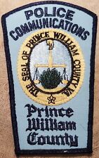 VA Prince William County Virginia Communications Police Shoulder Patch picture