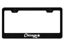 Vintage Chicago License Plate Frame | Reflective White | Street Racing | City  picture