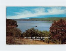 Postcard Greetings from Henson's Ridgeview Resort Edgewater Wisconsin USA picture