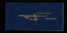 as Found * 1969 GLIDER PILOT LOG BOOK & TURF SAILPORT business card few notes picture