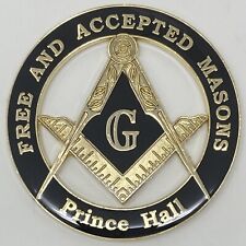 New Prince Hall Affiliated Masonic Car Emblem in Black picture
