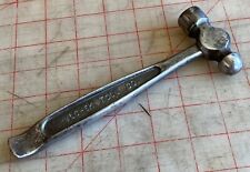 Vintage Vlchek Tool Co. Motor Cycle Balll Peen Hammer / Tire Pry Iron Cast Steel picture