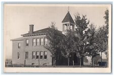 c1910's High School Building Machias Cattaraugus New York NY RPPC Photo Postcard picture