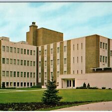 c1960s Waverly, IA Becker Hall of Science Wartburg College Chrome Photo A144 picture