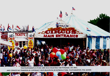 1985 - Great American Circus Photograph - Entrance to the Big Top picture