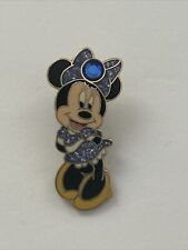 Disney Minnie Mouse SEPTEMBER Sapphire Birthstone Birthday Pin 2002  picture