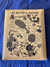 ST.KITTS & NEVIS MAP EMBOSSED PHOTO ALBUM New Factory Sealed Up To 200 4x6 picture