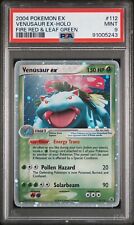 Venusaur ex 112/112 EX FireRed LeafGreen Holo Rare Pokemon Card PSA 9 picture