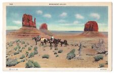 Arizona c1930's Monument Valley, land of the Navajos, Native Americans on horses picture