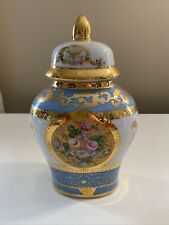 1898 China Company Ginger Jar. beautiful detailing 6” pre owned picture