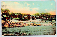 Postcard 1911 Lowell Mass. Pawtucket Falls A9 picture