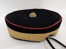 Vintage Royal Military College Pill Box Hat Canadian Military Army picture