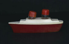 Vintage Plastic Steamship Novelty Salt And Pepper Shakers  picture