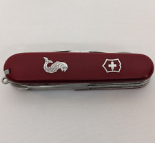 Victorinox Fisherman Swiss Army Pocket Knife Fish Scale Ruler picture