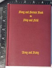 Vintage 1942 Song and Service Book for Ship and Field United States Government picture