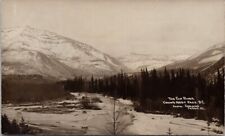 Elk River Crowsnest Pass British Columbia Spalding Fernie BC RPPC Postcard E80 picture