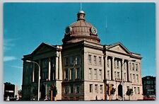 Lincoln, IL Illinois  LOGAN COUNTY COURT HOUSE~Lincoln Practiced Law  Postcard picture