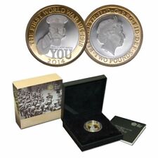 100th Anniversary of the First World War - Outbreak 2014 UK £2 coin picture