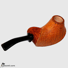 HIGH QUALITY SMOOTH-SANDBLAST VOLCANO SMOKING PIPE BY SPANISH MASTER MARCOS picture