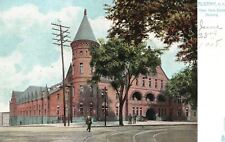 Vintage Postcard 1900s New York State Armory & Arsenal Washington Ave. Albany picture
