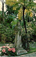 St. Fiacre, patron saint, gardeners, French hermit, Irish descent, 670  Postcard picture