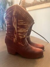 Vintage Mccoy Boot Lamp Cowboy Cowgirl Lamp Western Home Decor Works picture