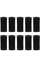 10pcs. Poultry Square Waterer Pipe- Black- 2.8”Hx1.4”Diameter picture