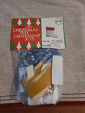Walco Ornament Kit 1972 Vintage Unopened Push Pin Boots Makes 3 M4148 Christmas  picture