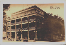 1929 ROSWELL, NEW MEXICO, Gilder Hotel, Photo & Art Card Co RPPC postcard jj272 picture