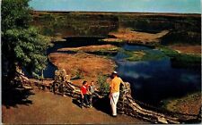Dry Falls Landmark Columbia River Olympia Washington Chrome WOB Postcard picture