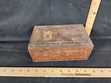 Vintage Old Briar Tobacco Tin Empty Clean Inside  picture