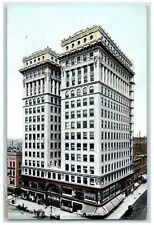 1909 Aerial View Wells Building Milwaukee Wisconsin WI Vintage Antique Postcard picture