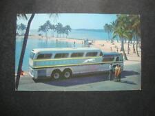 Railfans2 *934) America's Favorite Greyhound Super Scenicruiser Gold Striped Bus picture