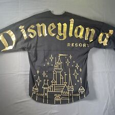 Disneyland Resort Black and Gold Sleeping Beauty’s Castle Spirit Jersey Size Med picture