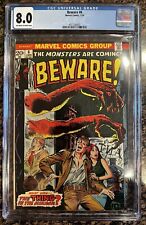 Beware #6 (Jan. 1974) Graded (CGC 8.0) Marvel Comics picture